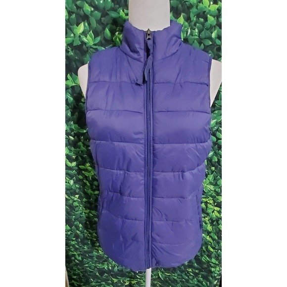 NWOT Women’s Xersion Packable Puffer Vest-Blue Violet S - Picture 1 of 8